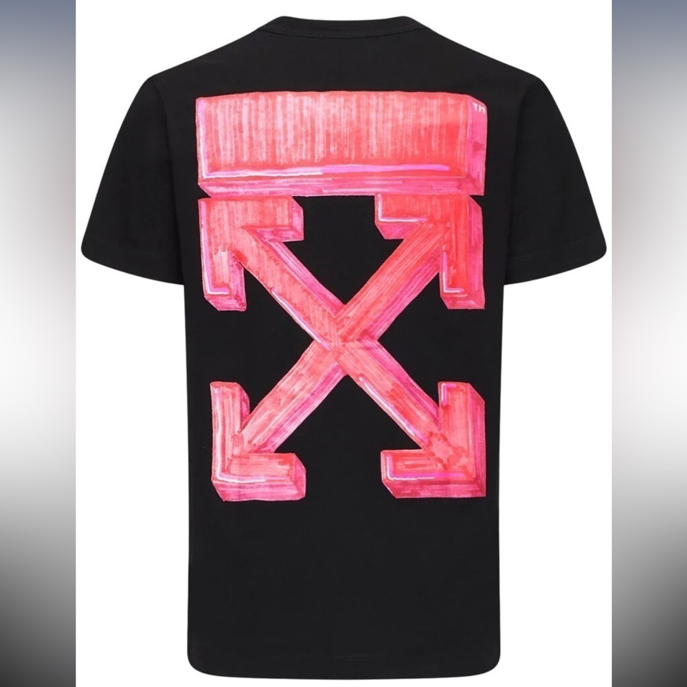 NWT - OFF-WHITE s/s Marker Arrow Slim Tee